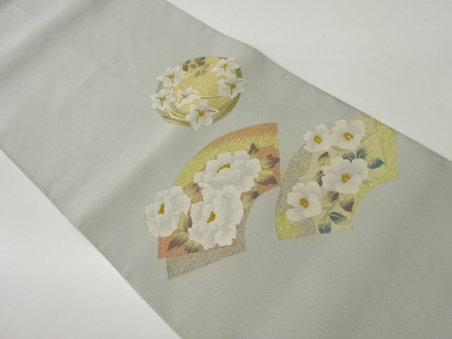 JAPANESE NAGOYA OBI / WOVEN JIGAMI PATTERN